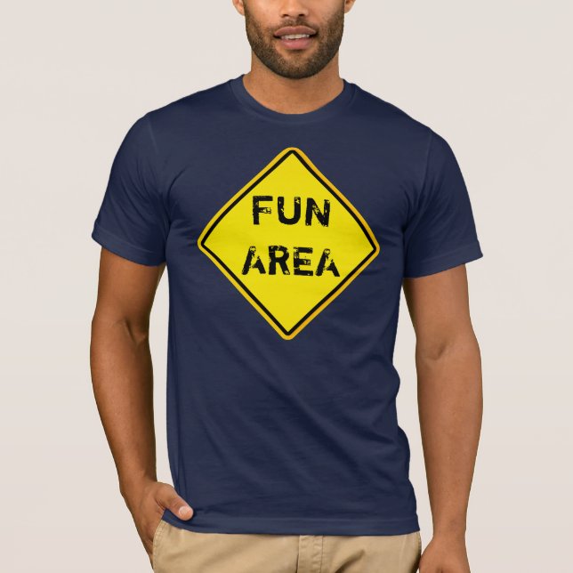 T-shirt zone de plaisir (Devant)