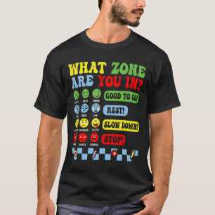 T-shirt Zone de régulation pour la santé mentale du consei