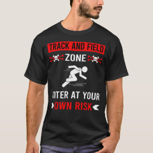 T-shirt Zone de risque Athlétisme