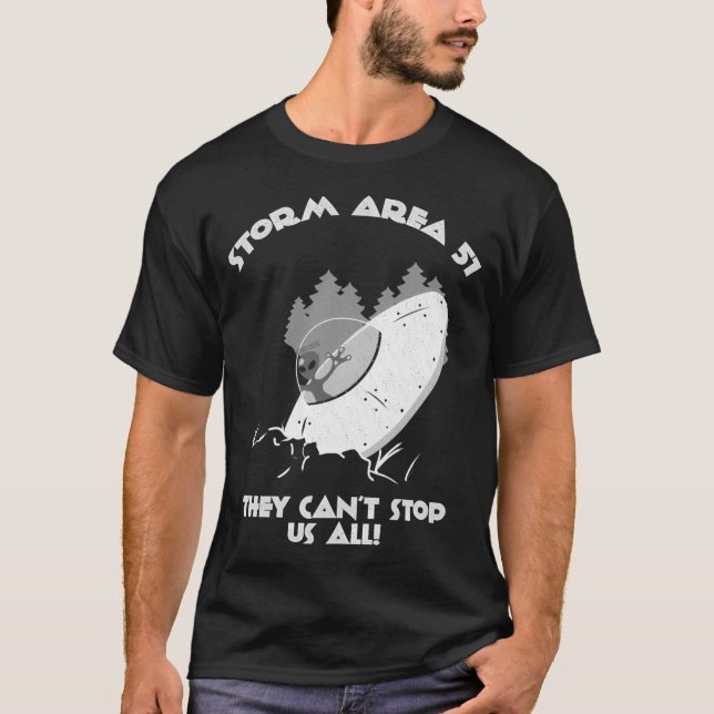 T-shirt Zone de stockage 51 (Devant)