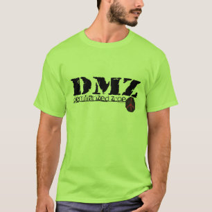 T-shirt Zone démilitarisée de DMZ aucune guerre aucun no