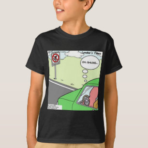 T-shirt Zone drôle sans seiches