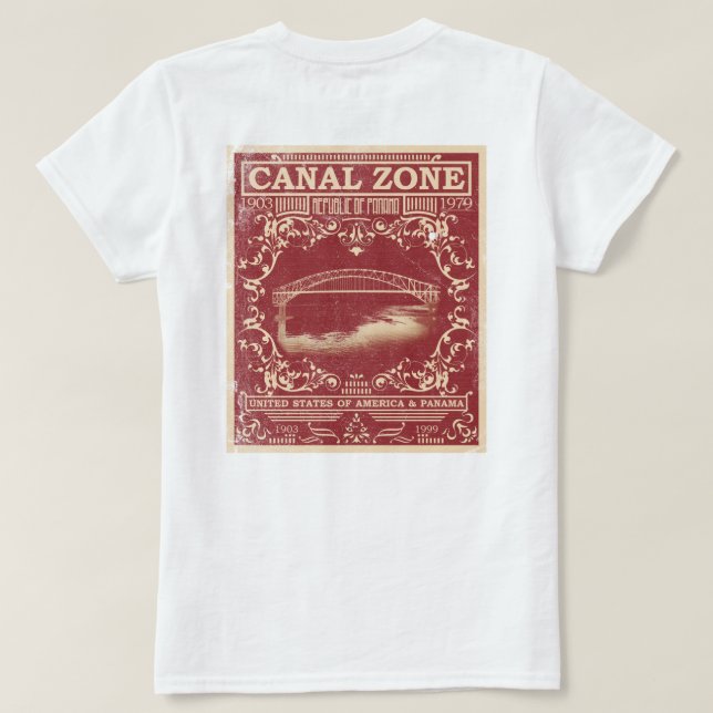T-shirt Zone du canal (Design dos)