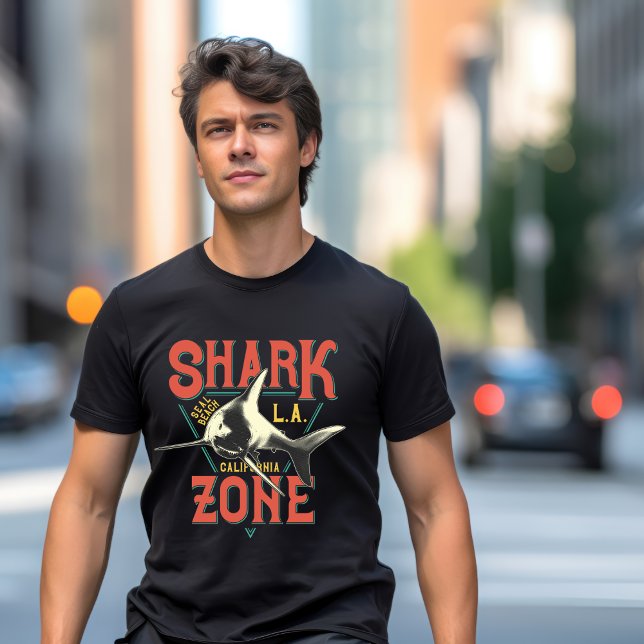 T-shirt Zone requin (Créateur téléchargé)
