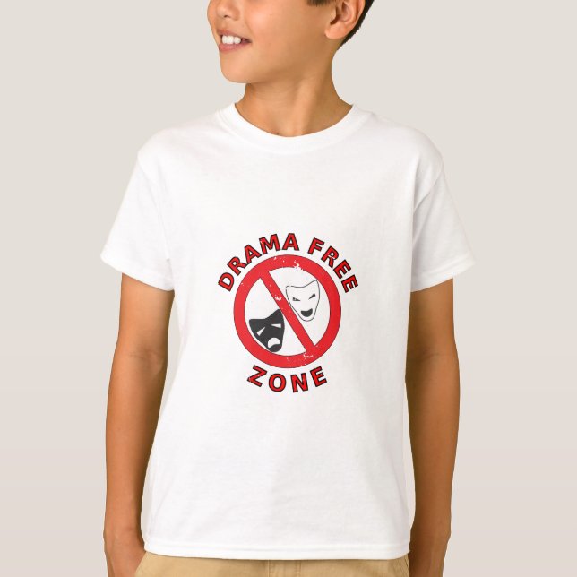 T-shirt Zone sans drame (Devant)