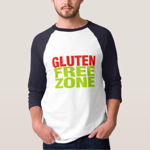 T-shirt Zone sans gluten (maladie cœliaque)