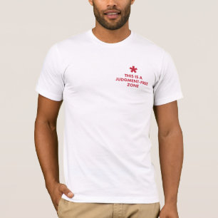 T-shirt zone sans jugement