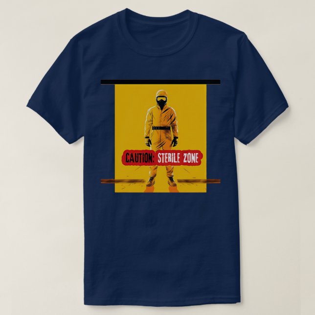 T-shirt Zone stérile 2 (Design devant)