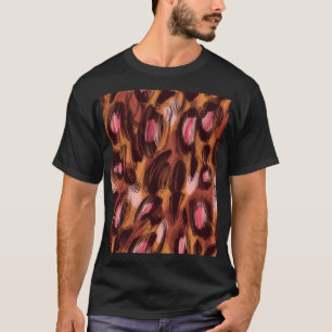 T-shirt Zones léopard Motif animal africain