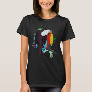 T-shirt Zoo animal Oiseau animal coloré Toucan