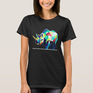 T-shirt Zoo Animal Pachyderm Rhinoceros Rhino