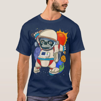 T-shirt Zoo Animal Space Scientifique Planètes Universe Sl