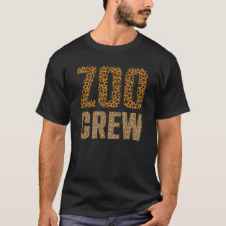 T-shirt Zoo Crew Wild Animals Safari Wildlife
