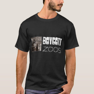 T-shirt zoo de boycott