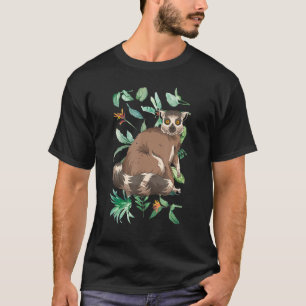 T-shirt Zoo de Madagascar Amoureux des animaux singe Lémur