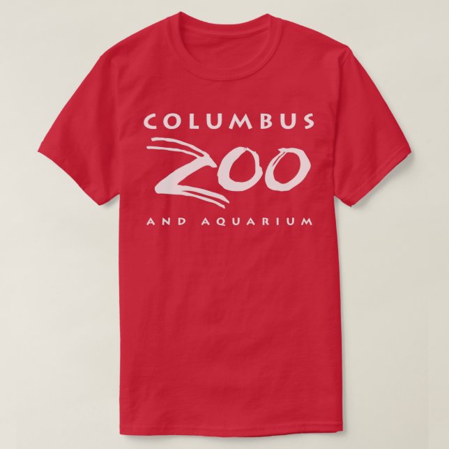 T-shirt Zoo Et Aquarium Columbus (Design devant)
