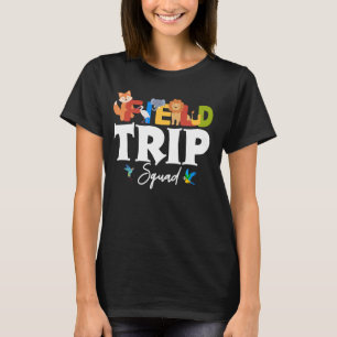 T-shirt Zoo Field Trip Squad Matching Enseignant Étudiants