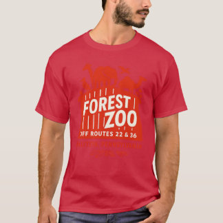 T-shirt Zoo forestier - Gallitzin, PA