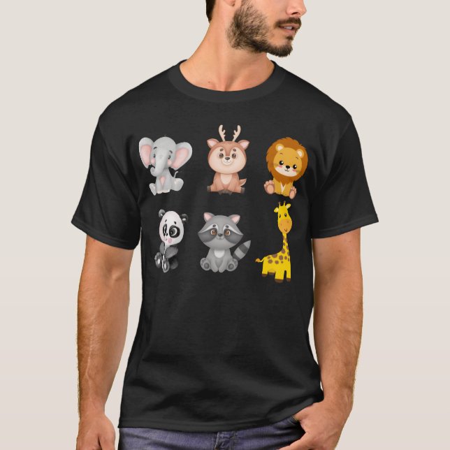 T-shirt Zoo Friendsshirt fille (Devant)