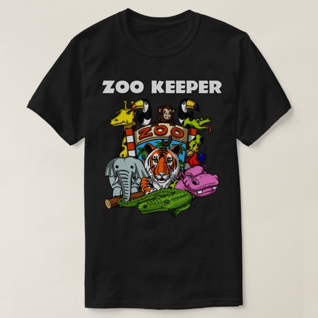 T-shirt Zoo Keeper (Design devant)