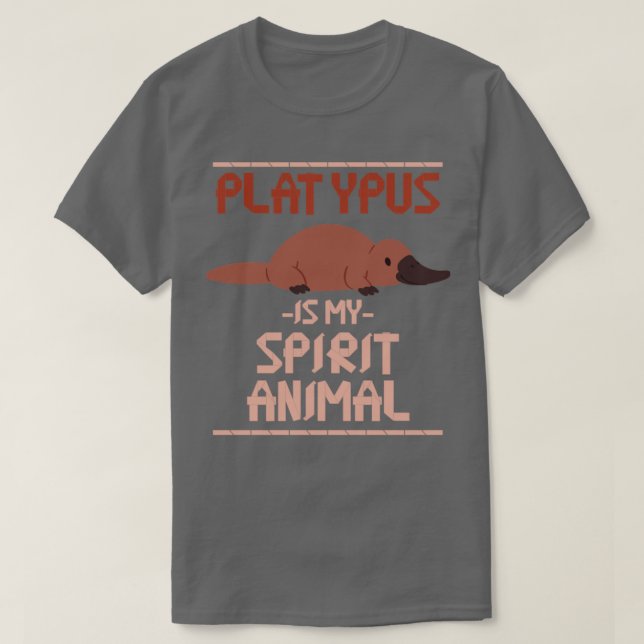 T-shirt Zoo Keeper Aussie Cadeau Platypus (Design devant)