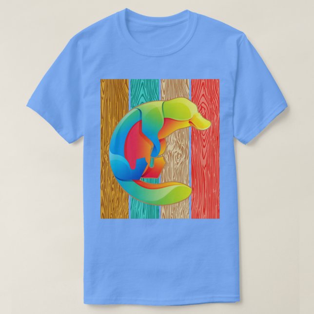 T-shirt Zoo Keeper Australie Animal Platypus (Design devant)