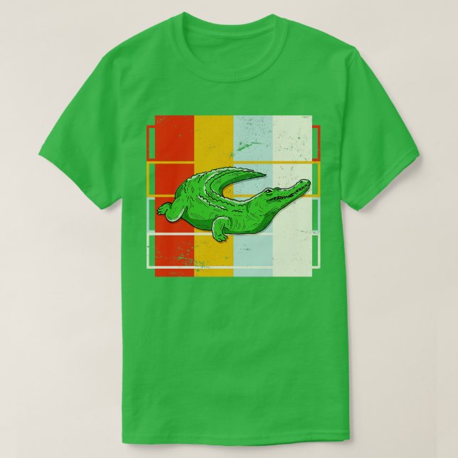 T-shirt Zoo Keeper Cadeau Enfants Crocodile (Design devant)
