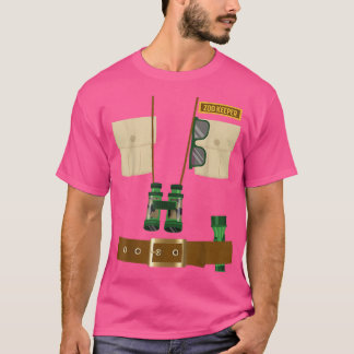 T-shirt Zoo Keeper Halloween Costume do-it-yourself Cadeau