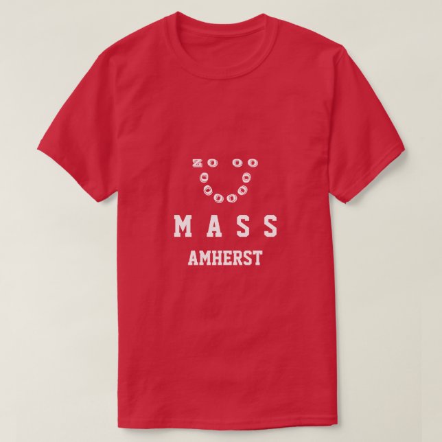 T-SHIRT ZOO MASS AMHERST (Design devant)