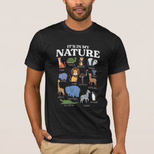 T-shirt Zoo Nature Safari Animal Safari Avenir Zookeeper