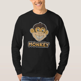 T-shirt Zoo singe animal Chimpanzé mignon singe