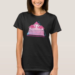 T-shirt Zoo tropical Animal Exotic Bird 80s Vaporwave Fla