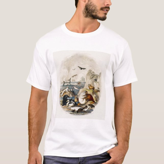 T-shirt Zoo vintage (Devant)