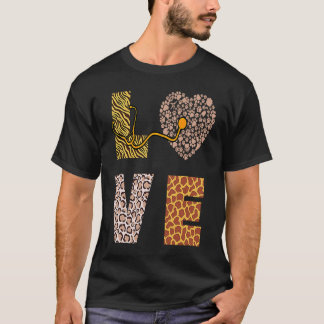 T-shirt Zookeeper A Wildlife Safari et zoo animal ou amour