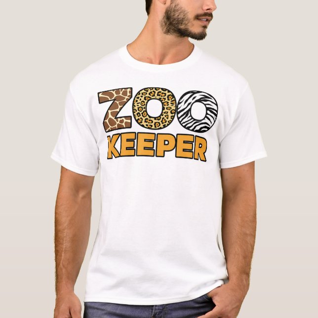 T-shirt Zookeeper African Savanna (Devant)