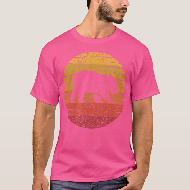 T-shirt Zookeeper animal Wombat Wombat (Devant)