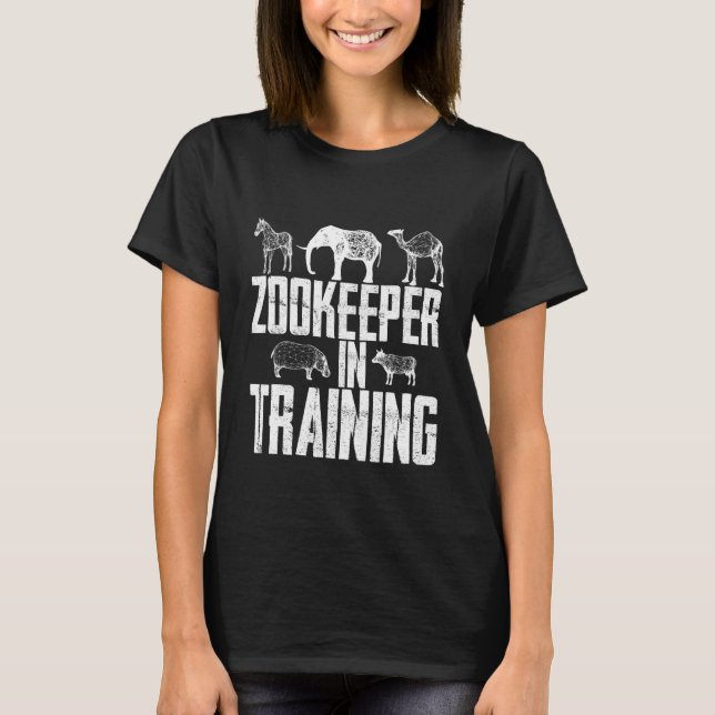 T-shirt Zookeeper En Formation (Devant)