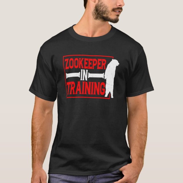 T-shirt Zookeeper In Training  Swea (Devant)
