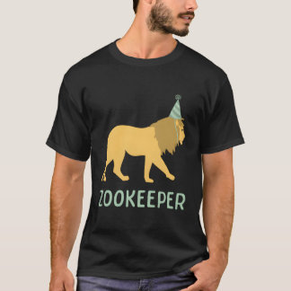 T-shirt Zookeeper Lion Lion Py Animal