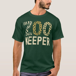 T-shirt Zookeeper Zoo Animals Safari Zoo Keeper - modern
