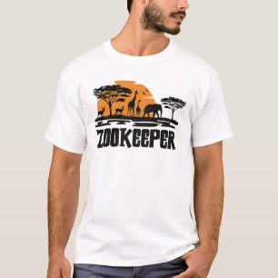 T-shirt Zookeeper, Zoo Keeper