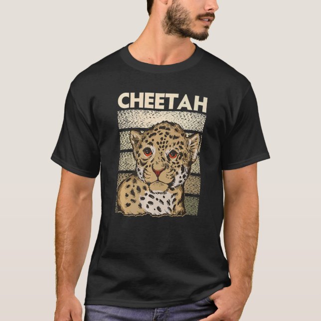 T-shirt Zookeeping Wildlife Animal Zookeeper Cheetah  2 (Devant)
