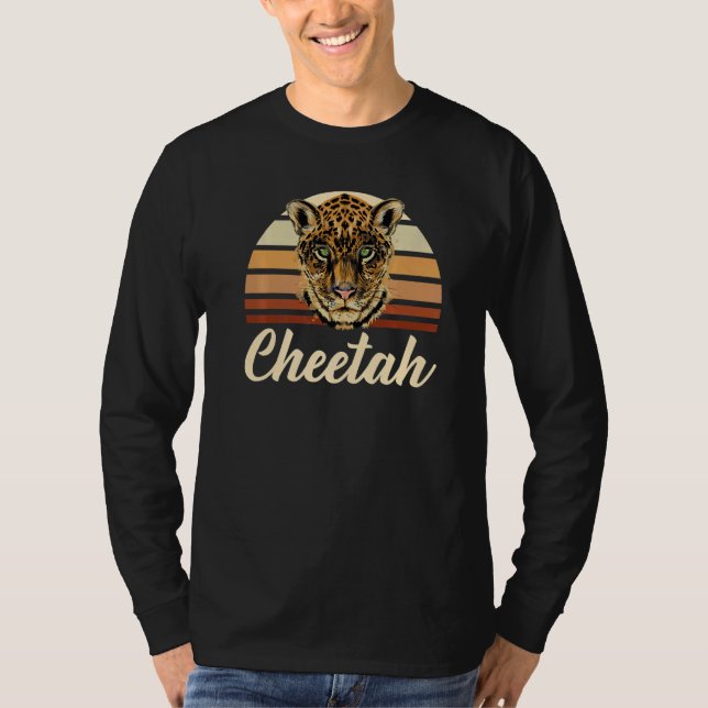 T-shirt Zookeeping Wildlife Animal Zookeeper Cheetah  3 (Devant)