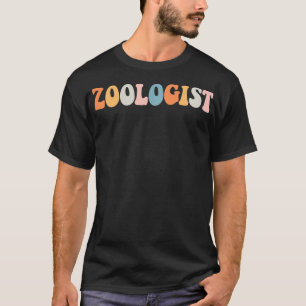 T-shirt Zoologiste drôle Zoologie Diplômée Zoo Gardien