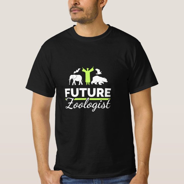 T-shirt Zoologiste futur (Devant)