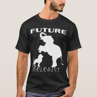 T-shirt Zoologiste futur Zoologie mignonne Étudiants Funny