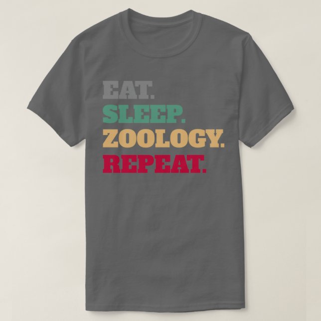 T-shirt Zoologistes Professeur Hobby Zoologiste Idée cadea (Design devant)