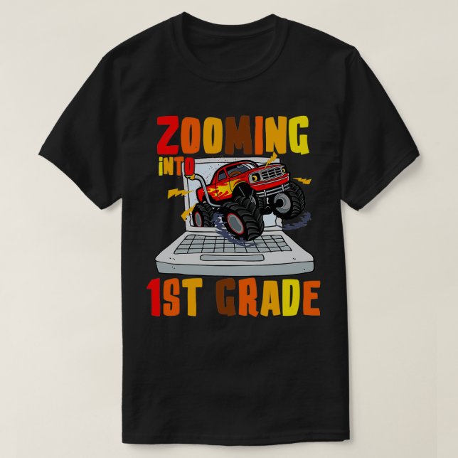T-shirt Zoom en 1ère catégorie Camion Monster 2 (Design devant)