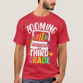 T-shirt Zoom en 3e année Retour à l'école
