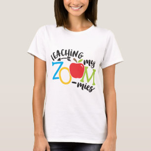 T-shirt Zoom Enseigner mes zoomies Enseigner à l'école mat